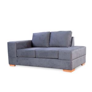 Sillon 3 Cuerpos Geben Argentina Felsen Pana Antimanchas Plomo
