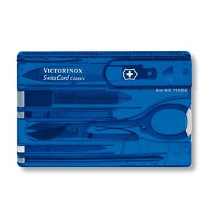 Tarjeta Victorinox Swisscard 10 usos tijera pinza boligrafo regla