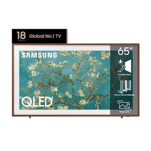 Smart TV 65” 4K QLED Samsung The Frame Serie B QN65LS03BAG Nogal