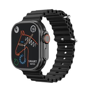 Smartwatch Fitness Notificaciones Reloj Malla Silicona Negro