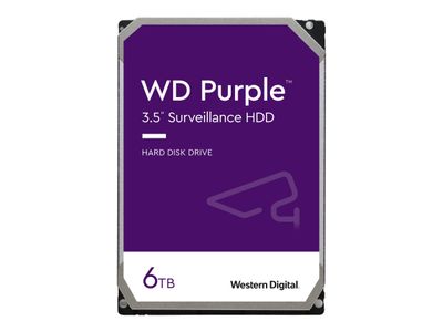 DISCO HDD 6T WD 3.5 PURPLE 256MB WD63PURZ