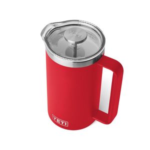 Cafetera de prensa francesa YETI Rambler 1L Rescue Red