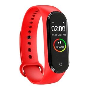 Smartwatch Reloj Inteligente SB04 Rojo Smartband Bluetooth