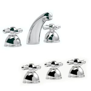 Griferia lavatorio bidet Peirano Ares Cromo P