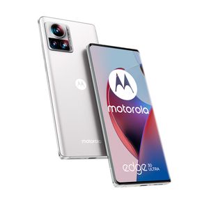 Celular Motorola Edge 30 Ultra 256GB Blanco Starlight + Cargador Inalámbrico