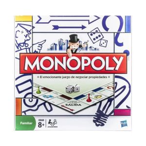 Monopoly Familiar Popular Juego Finanzas Hasbro