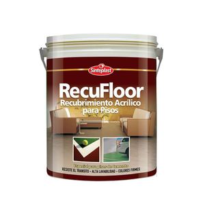 RECUFLOOR PISOS ROJO 4 LT