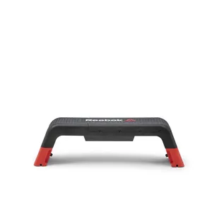 Banco Step multifuncional Gym Reebok Negro Rojo