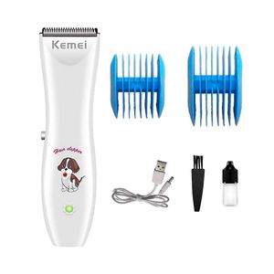 Cortadora de Pelos Profesional Kemei Km-1051 Para Perros Recargable 