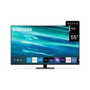 Smart TV 55” QLED 4K Samsung QN55Q80AAGCZ
