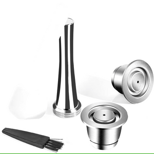 Kit Premium Capsulas Recargables para Cafeteras Nespresso