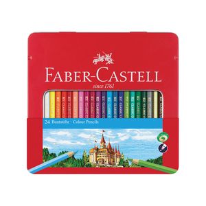 Set de Lápices de Colores Faber Castell Ecolapiz en Lata X24