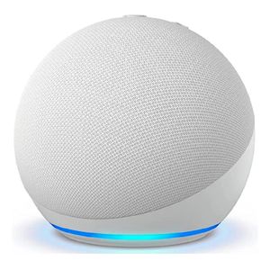 Amazon Echo Dot 5th Gen con asistente virtual Alexa Glacier White 110V/240V sin reloj