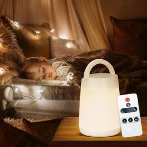 Lámpara Portátil LED Control Remoto USB Regulación de Brillo