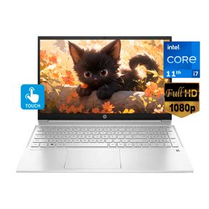 Hp 256gb SSD + 8gb Notebook 15 Core i7 11va FHD TOUCH