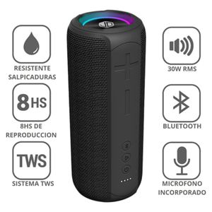 Parlante Inalámbrico Portátil Bluetooth JD E300 30w Rms Tws