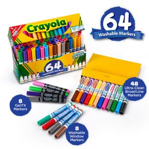 Marcadores Crayola Lavables