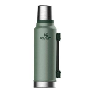 Termo Stanley Classic 1.4 Lts Verde Asa Plegable c/ Tapón Pico Cebador