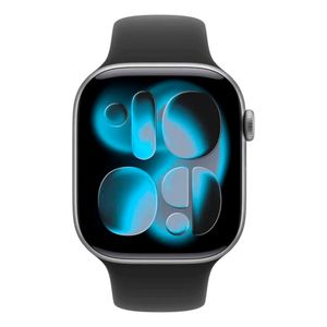 Apple Watch Series 11 GPS 42mm Space Grey Aluminium Case with Black Sport Band - M/L