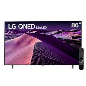 Smart TV LG QNED MiniLED AI 86" UHD 4K Procesador Alpha 7 6ta Gen con Inteligencia Artificial 86QNED85SQA