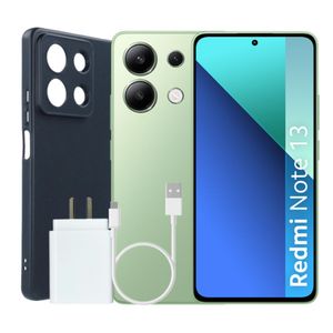 Celular Xiaomi Redmi Note 13 256gb-8gb Mint Green Dual Nano Sim (mzb0g8var)