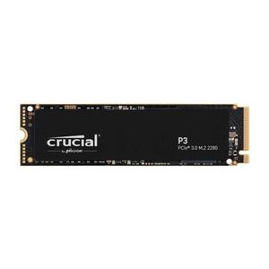 Disco Interno SSD CRUCIAL P3 500GB M.2 NVMe PCIe 3.0 3500MB/s