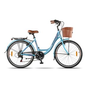Bicicleta Aurora Strada dama celeste R26
