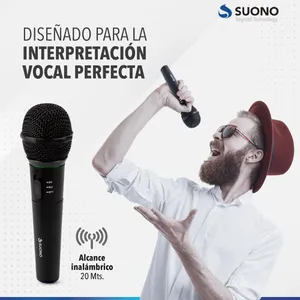 Microfono Inalambrico Profesional SUONO