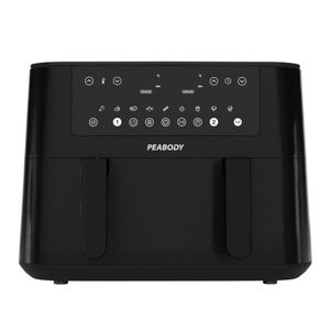 Freidora de Aire Peabody Dual Canasto XL PE-AFDB910N 9Lts