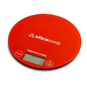 Balanza De Cocina Digital BL-6001 Para Alimentos Ultracomb Roja