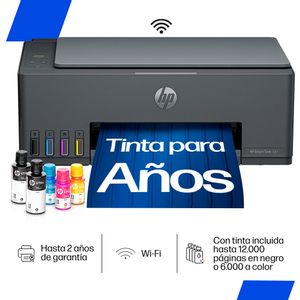 Impresora Multifuncional HP Smart Tank 581 Wi-Fi Color, HP App