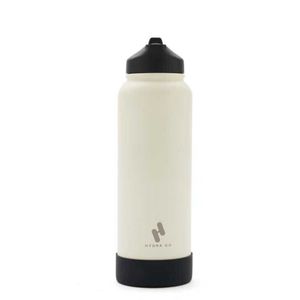 Botella Termica Hydra Go Acero Inoxidable 1000Ml - Crema/Negro