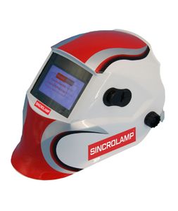 Mascara de soldar fotosensible Sincrolamp modelo Bianco 4 sensores din 9-13 Blanca 
