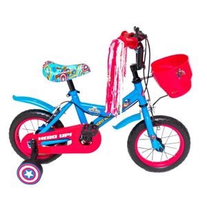 Bicicleta Infantil Rodado 12" Disney Capitan America