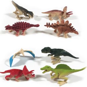 Kit De 6 Animales De Goma Dinosaurios AN01