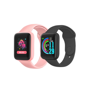 2x1 Smartwatch Only Touch Rosa y Negro