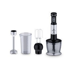 Licuadora de Mano Lm-2555 Ultracomb Multiprocesadora Negro