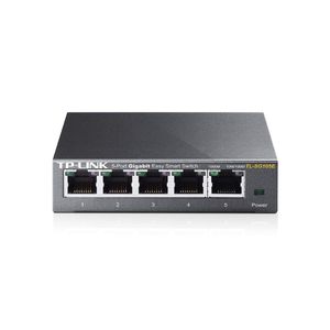 Switch 5x Tp-link Tl-sg105e Smart Gigabit 10/100/1000 Acero