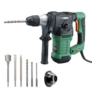 Rotomartillo Bron by Gadnic 3 en 1 Alta Potencia 1500W Velocidad Ajustable SDS Plus 800 RPM 5J 230V 50Hz Kit Completo Broca Copa 60 mm