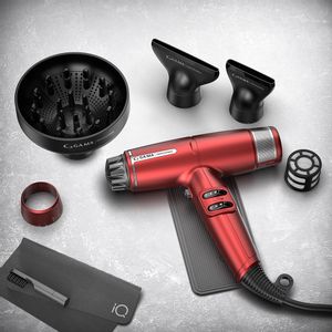 Secador De Pelo Gama IQ Lite Ultra Liviano Profesional Color Rojo