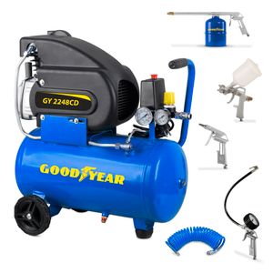 Compresor De Aire Goodyear 24 Litros GY2248CD5