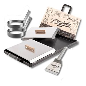 Plancheta 2 Hornallas + Tapas + Espátula + Moldes+ Eco Bolsa