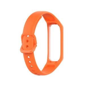 Malla Correa Para Reloj Samsung Galaxy Fit 2 R220 Naranja