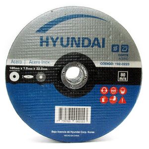Disco c/ Metal Hyundai 355 x 3.0 x 25.4 acero inox