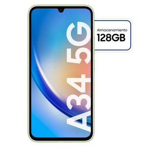 Celular Samsung Galaxy A34 5G 128GB Lime