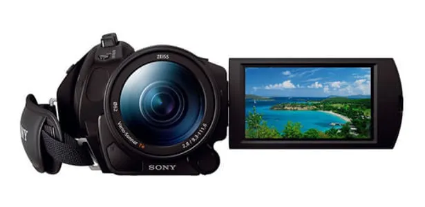 Camara Filmadora Video Handycam Sony 4K Sensor Exmor R