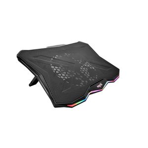 Base para notebook reclinable, con leds azules y regulacion de velocidad de fans NSCN93 - NISUTA
