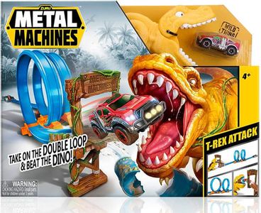 Pista De Autos Juguete Lanzador Machines Metal T Rex Attack $23.60922 $18.179 Llega en 48hs