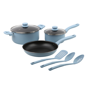 Bateria De Cocina + Utensillos Taioor Azul ARF240520 