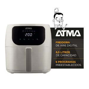 Freidora de Aire Atma Digital Blanca FR60ARBPWP 6,5 Lts